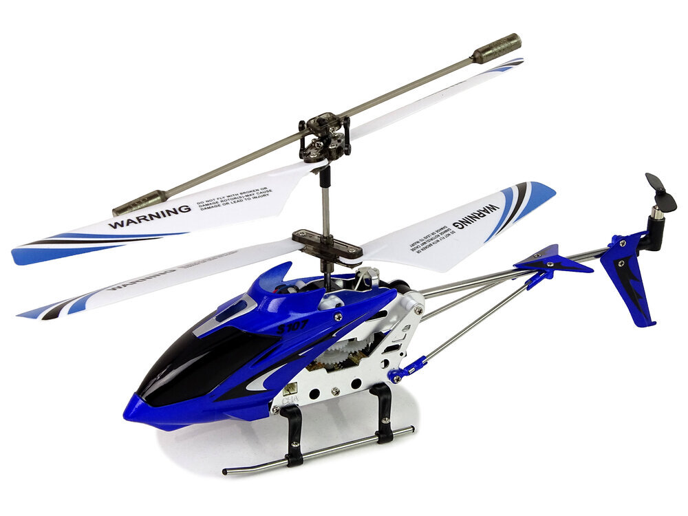 SYMA S107G kauko-ohjattava helikopteri, sininen hinta ja tiedot | Poikien lelut | hobbyhall.fi