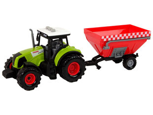 Vihreä traktori, jossa on kippilaite hinta ja tiedot | Poikien lelut | hobbyhall.fi