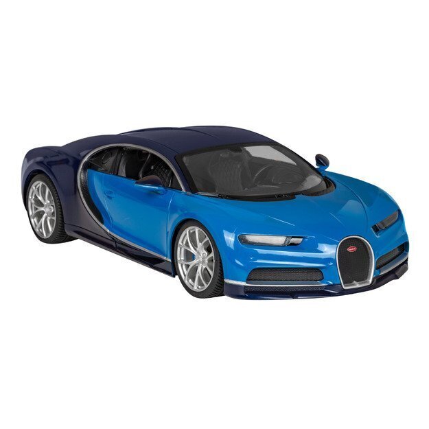 Bugatti Chiron kauko-ohjattava auto, 1:14, sininen hinta ja tiedot | Poikien lelut | hobbyhall.fi