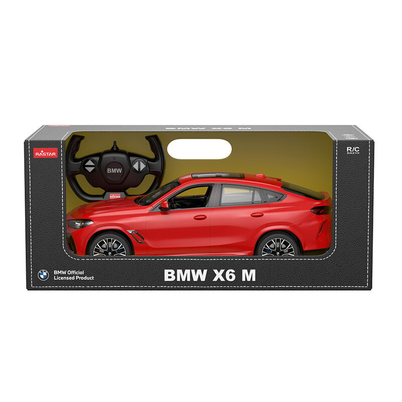 BMW X6 M, 1:14, punainen. hinta ja tiedot | Poikien lelut | hobbyhall.fi