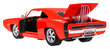 Dodge Charger kauko-ohjattava auto, 1:16, punainen hinta ja tiedot | Poikien lelut | hobbyhall.fi