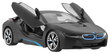 R/C BMW i8 kauko-ohjattava auto, 1:14, musta hinta ja tiedot | Poikien lelut | hobbyhall.fi