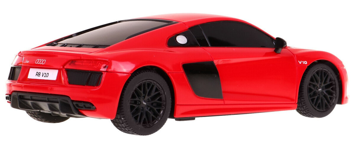 Audi R8 kauko-ohjattava auto, 1:24, punainen hinta ja tiedot | Poikien lelut | hobbyhall.fi