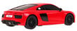 Audi R8 kauko-ohjattava auto, 1:24, punainen hinta ja tiedot | Poikien lelut | hobbyhall.fi