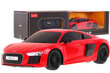 Audi R8 kauko-ohjattava auto, 1:24, punainen hinta ja tiedot | Poikien lelut | hobbyhall.fi