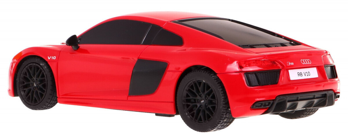 Audi R8 kauko-ohjattava auto, 1:24, punainen hinta ja tiedot | Poikien lelut | hobbyhall.fi