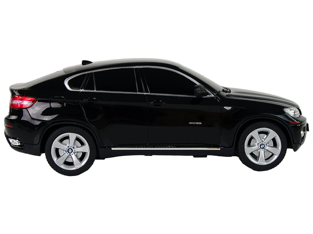 Bmw X6 kauko-ohjattava auto, 1:24, musta hinta ja tiedot | Poikien lelut | hobbyhall.fi