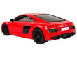 Audi R8 kauko-ohjattava auto, 1:24, punainen hinta ja tiedot | Poikien lelut | hobbyhall.fi