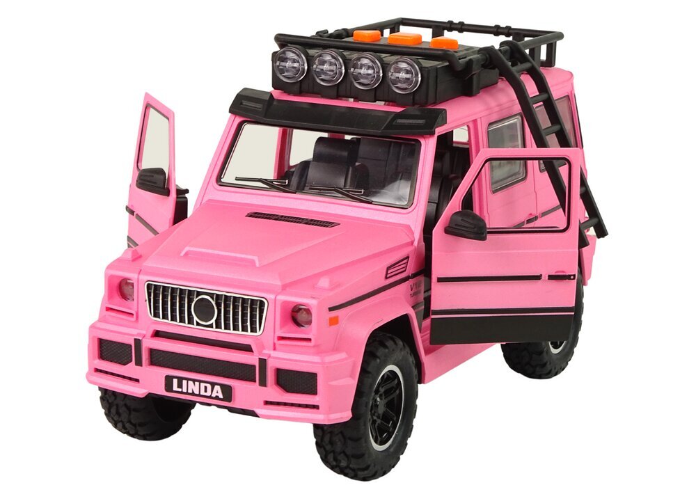 Toy SUV, 1:14, vaaleanpunainen hinta ja tiedot | Poikien lelut | hobbyhall.fi