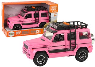 Toy SUV, 1:14, vaaleanpunainen hinta ja tiedot | Poikien lelut | hobbyhall.fi