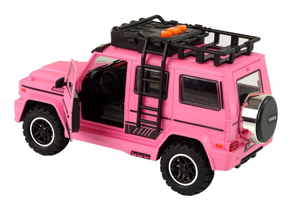 Toy SUV, 1:14, vaaleanpunainen hinta ja tiedot | Poikien lelut | hobbyhall.fi