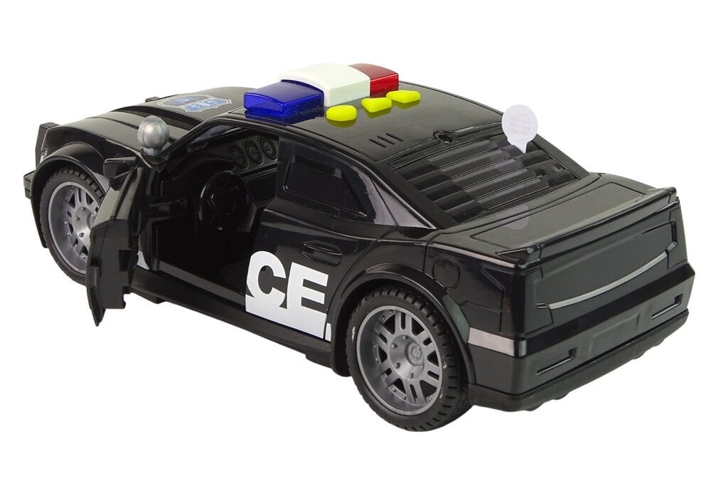 Lelu poliisiauto, 1:14, musta hinta ja tiedot | Poikien lelut | hobbyhall.fi