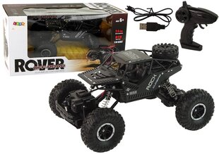 Rover kauko-ohjattava auto, 1:16, musta hinta ja tiedot | Lean Toys Lelut | hobbyhall.fi