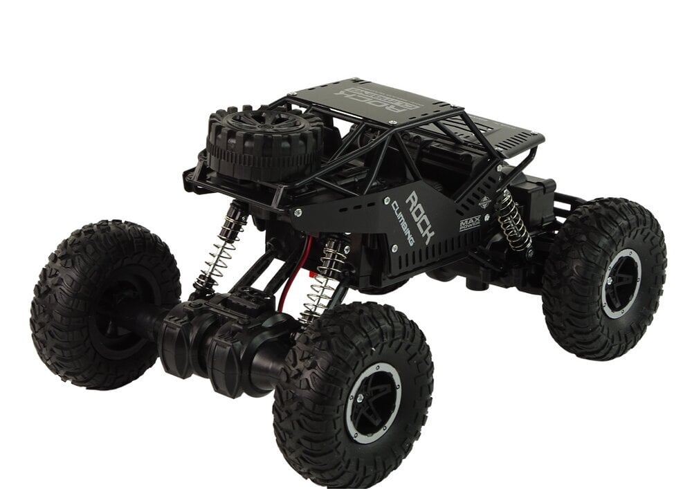 Rover kauko-ohjattava auto, 1:16, musta hinta ja tiedot | Poikien lelut | hobbyhall.fi