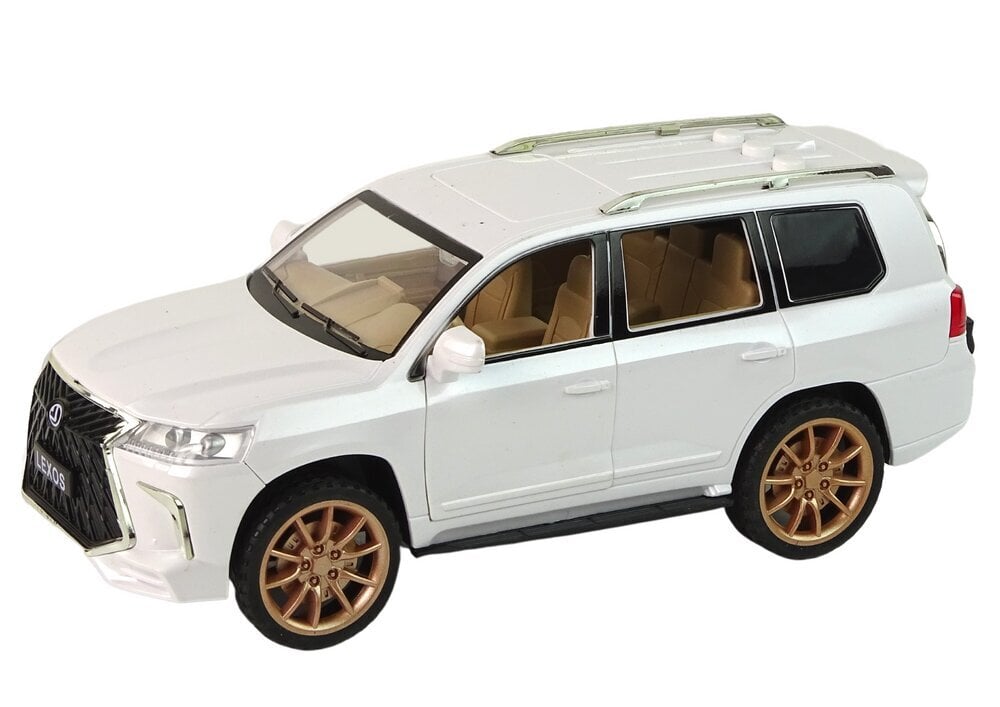 Lexus leluauto, 1:14, valkoinen hinta ja tiedot | Poikien lelut | hobbyhall.fi