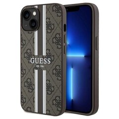 Guess 4G Printed Stripes MagSafe - iPhone 15 | 14 | 13 6.1" hinta ja tiedot | Puhelimen kuoret ja kotelot | hobbyhall.fi