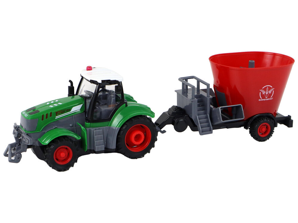 Kauko-ohjattava traktori, jossa on valoefektejä hinta ja tiedot | Poikien lelut | hobbyhall.fi