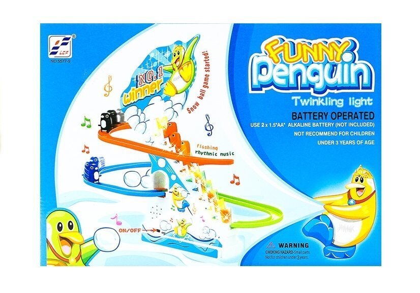 Peli Funny Penguin (ENG) hinta ja tiedot | Kehittävät lelut | hobbyhall.fi