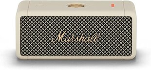 Marshall Emberton langaton kaiutin (kermanvaalea) hinta ja tiedot | Kaiuttimet | hobbyhall.fi