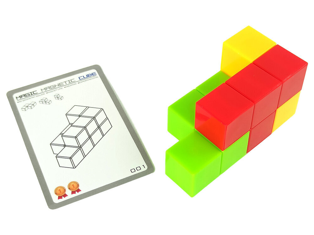 Magical Magnetic Blocks, 7 kpl hinta ja tiedot | LEGOT ja rakennuslelut | hobbyhall.fi