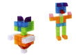 Magical Magnetic Blocks, 44 kpl hinta ja tiedot | LEGOT ja rakennuslelut | hobbyhall.fi