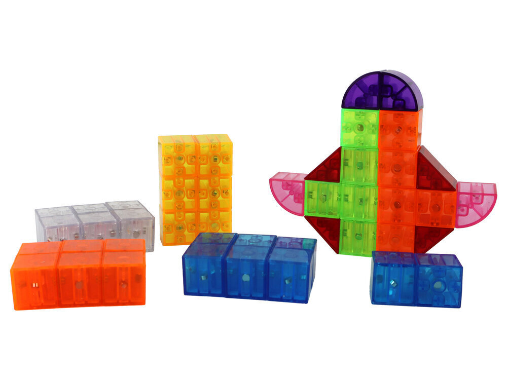 Magical Magnetic Blocks, 44 kpl hinta ja tiedot | LEGOT ja rakennuslelut | hobbyhall.fi