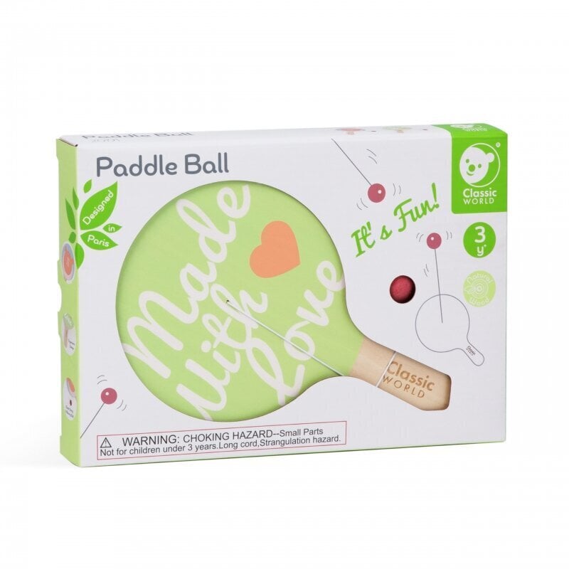 Paddle Ball peli hinta ja tiedot | Kehittävät lelut | hobbyhall.fi