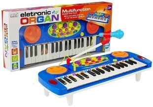 Lasten piano mikrofonilla, sininen hinta ja tiedot | Kehittävät lelut | hobbyhall.fi