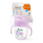 Kuppi pillillä Babyono 1464/05, violetti, 6 kuukautta+, 240 ml hinta ja tiedot | Tuttipullot ja tarvikkeet | hobbyhall.fi