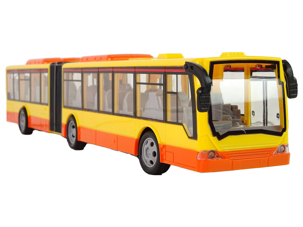 Kauko-ohjattava bussi, oranssi hinta ja tiedot | Poikien lelut | hobbyhall.fi