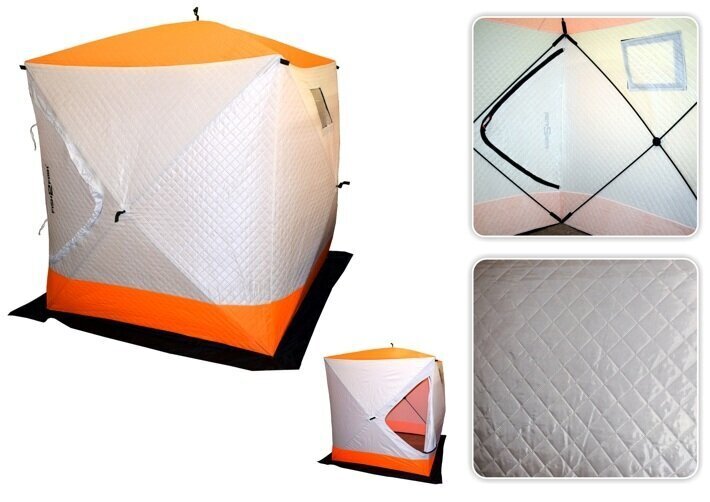 Kalastusteltta F2F Cube II, 160x170 cm, valkoinen hinta ja tiedot | Muut kalastustarvikkeet | hobbyhall.fi