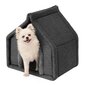 Pesä Doggy Diamond, R1 42x32x43 cm, tummanharmaa hinta ja tiedot | Pedit ja pesät | hobbyhall.fi