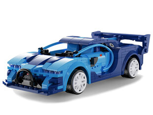 Race Car Blue R/C CaDA -rakennussarja, 325 osaa hinta ja tiedot | Poikien lelut | hobbyhall.fi