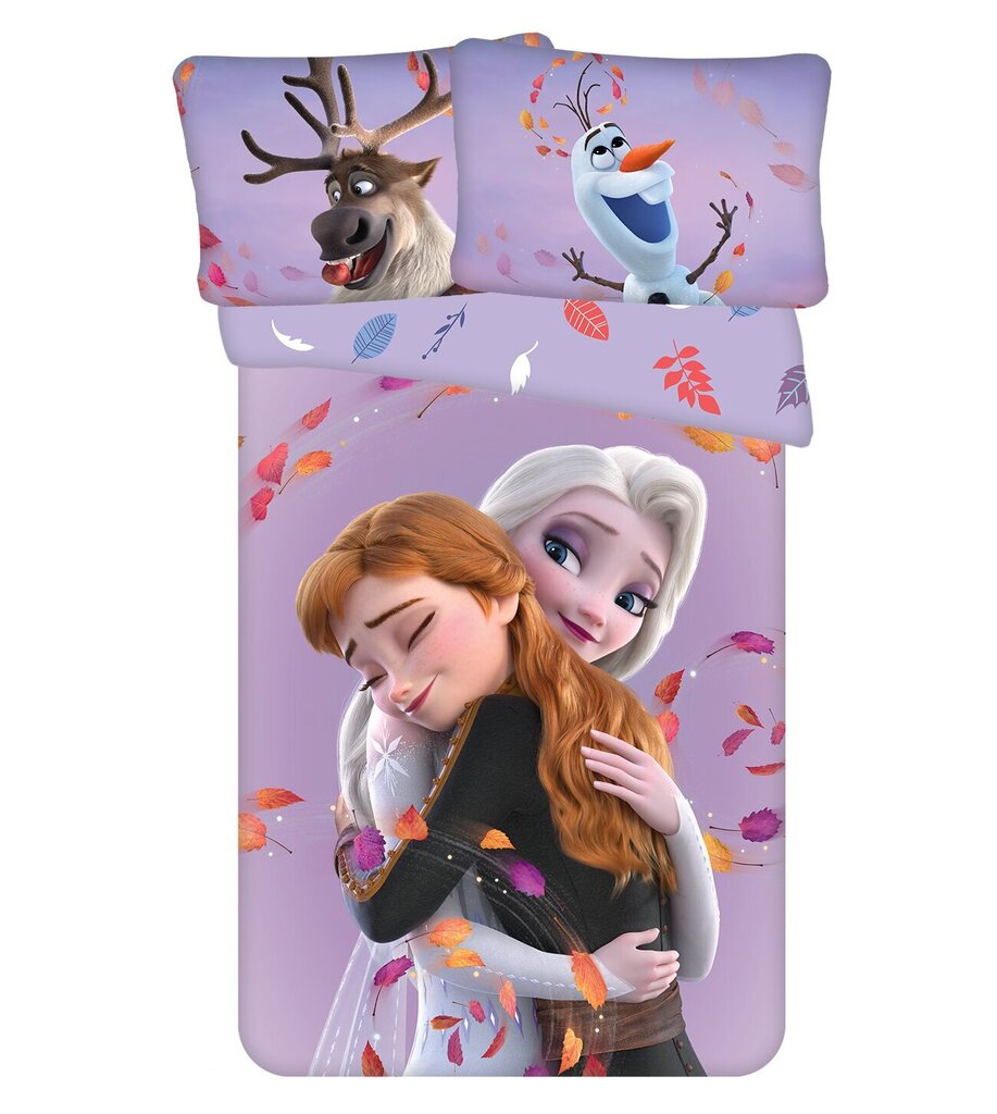 Lasten vuodevaatteet setti Frozen, 100x135, 2 osaa hinta ja tiedot | Vuodevaatteet lapsille | hobbyhall.fi