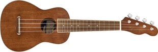 Fender Seaside Natural -sopraano ukulelesetti hinta ja tiedot | Kitarat | hobbyhall.fi