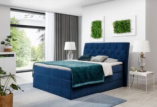 Sänky Mirabel, 160x200 cm, sininen hinta ja tiedot | Sängyt | hobbyhall.fi