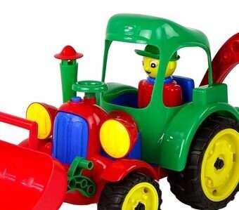Suuri traktori ja kuljettajan hahmo hinta ja tiedot | Poikien lelut | hobbyhall.fi