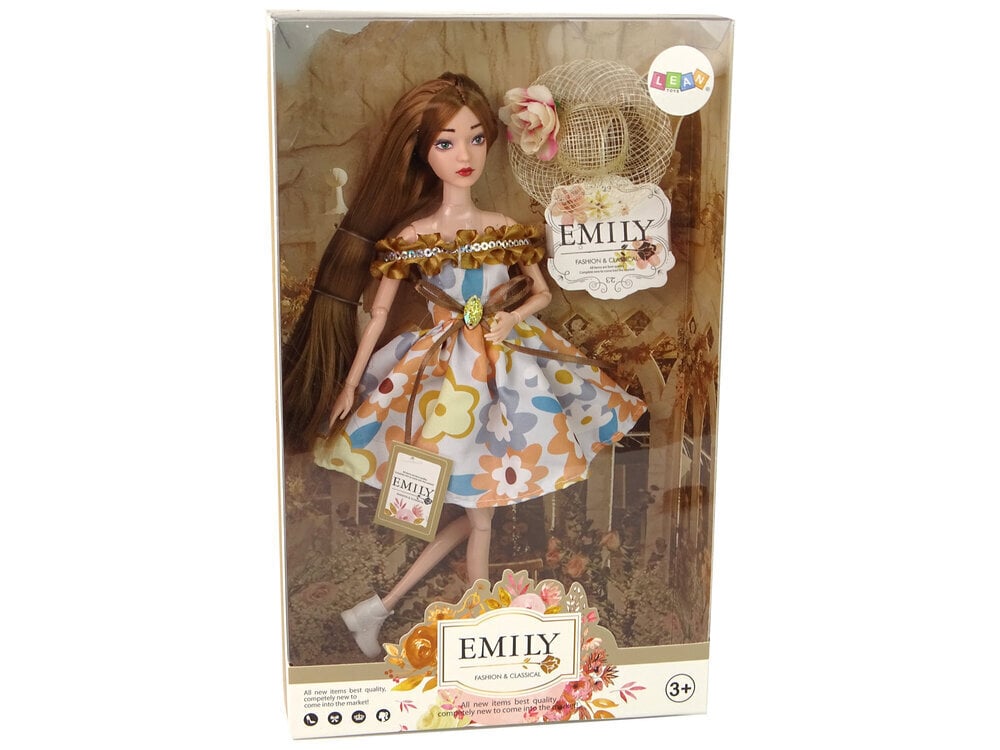 Emily-nukke hattu päässään hinta ja tiedot | Tyttöjen lelut | hobbyhall.fi