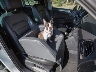 Kuljetuslaukku Doggy Trip Skaj, 46x46 cm, tummanharmaa hinta ja tiedot | Kuljetushäkit ja kuljetuslaatikot | hobbyhall.fi