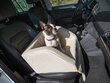 Kuljetuslaukku Doggy Trip Skaj, 46x46 cm, beige hinta ja tiedot | Kuljetushäkit ja kuljetuslaatikot | hobbyhall.fi