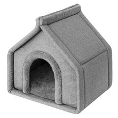 Pesä Doggy R2 52x42x47 cm, harmaa hinta ja tiedot | Pedit ja pesät | hobbyhall.fi