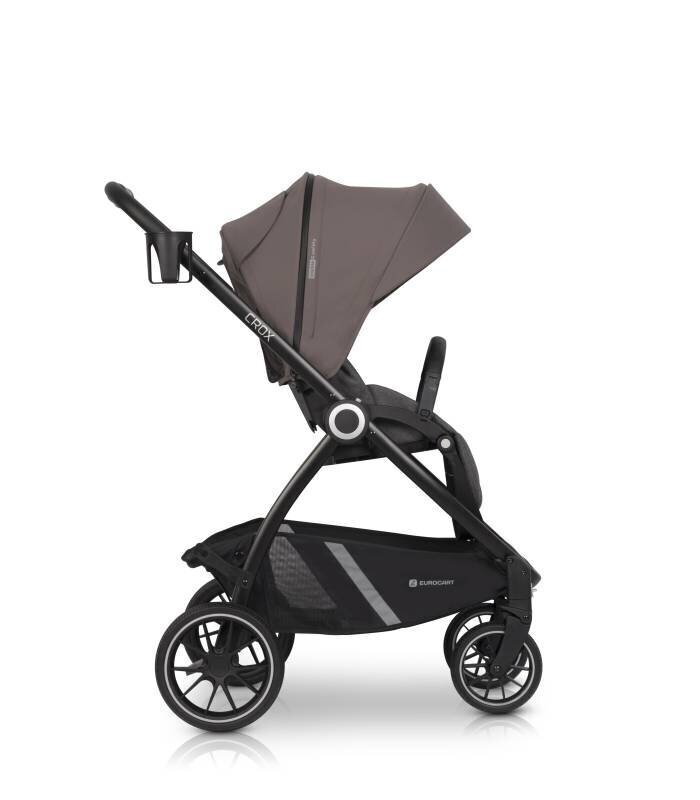 Euro-cart Crox 2023 Sport Stroller -rattaat, Taupe hinta ja tiedot | Vaunut ja rattaat | hobbyhall.fi