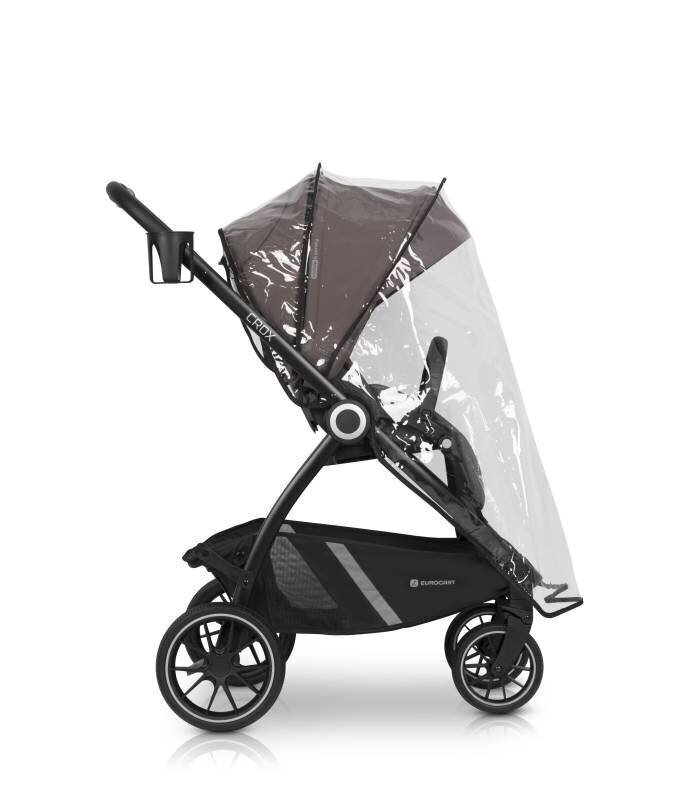 Euro-cart Crox 2023 Sport Stroller -rattaat, Taupe hinta ja tiedot | Vaunut ja rattaat | hobbyhall.fi