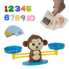 Opetuspeli Monkey - Tasapainoasteikko hinta ja tiedot | Kehittävät lelut | hobbyhall.fi