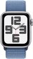 Apple Watch SE GPS 40mm Silver Aluminium Case with Winter Blue Sport Loop MRE33KS/A hinta ja tiedot | Älykellot | hobbyhall.fi