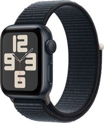 Apple Watch SE GPS 40mm Midnight Aluminium Case with Midnight Sport Loop MRE03KS/A hinta ja tiedot | Älykellot | hobbyhall.fi