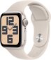 Apple Watch SE GPS 40mm Starlight Aluminium Case with Starlight Sport Band - S/M MR9U3KS/A hinta ja tiedot | Älykellot | hobbyhall.fi