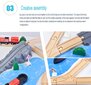 LIVMAN H-45 puuradan tavarajuna- ja satamasetti, jossa 80+ osaa hinta ja tiedot | Kehittävät lelut | hobbyhall.fi