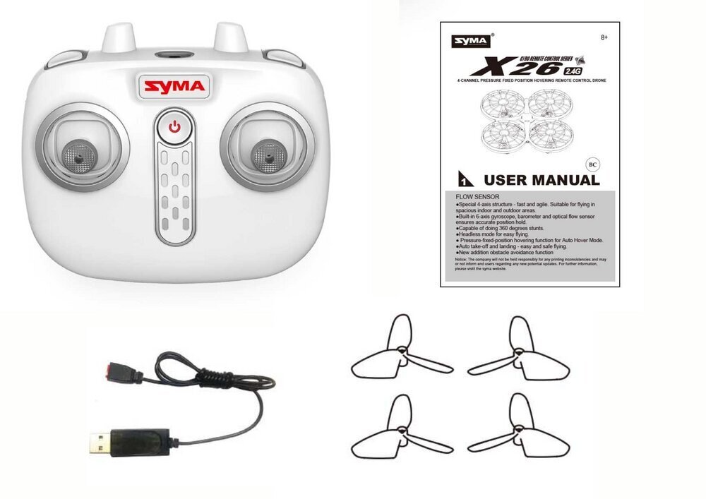 Radio Control Drone X26 Syma hinta ja tiedot | Poikien lelut | hobbyhall.fi