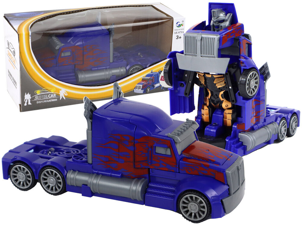 Optimus Prime muuntautuva auto, sininen hinta ja tiedot | Poikien lelut | hobbyhall.fi